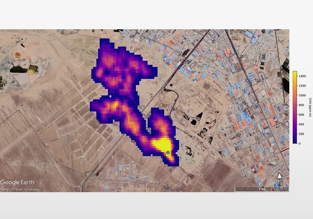 Waste Processing Complex South of Tehran, Iran - 3-mile long plume - 18,700 pounds per hour