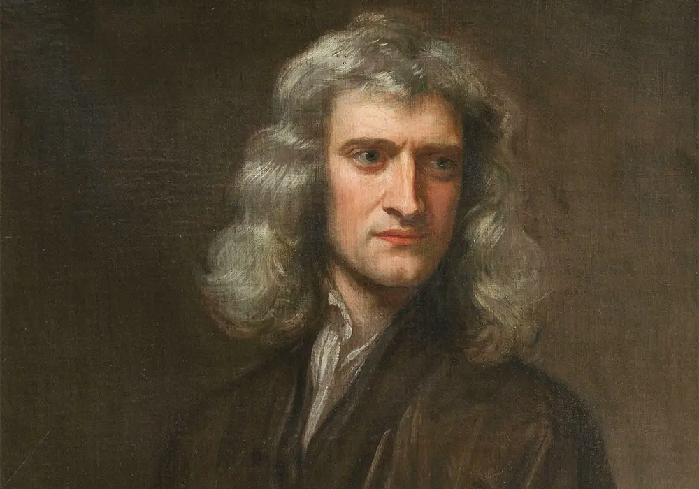 Portrait of Isaac Newton, 1689 (age 46)